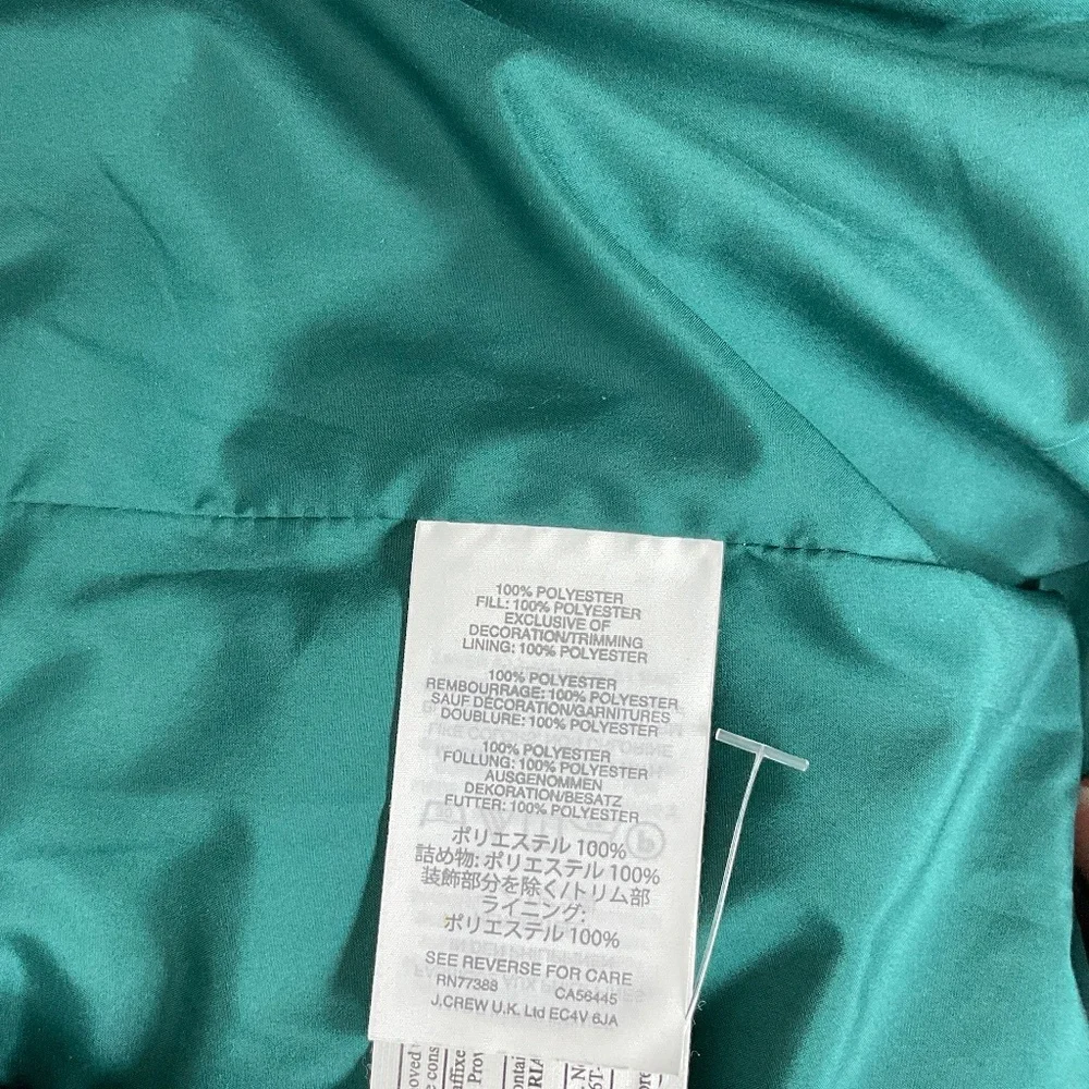 J. Crew Quilted Lady Jacket in Stewart Tartan‎ Plaid
